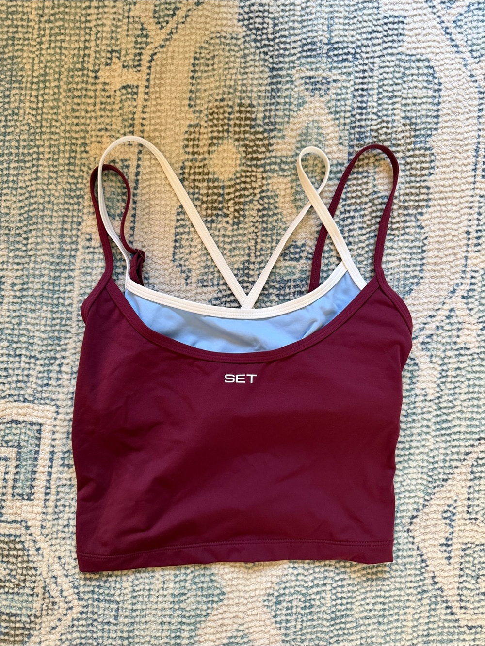 SET Active Aeraline Breathe Crossover Cami